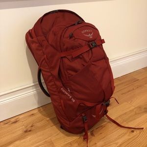 Osprey Farpoint 55 Travel Backpack - Jasper Red